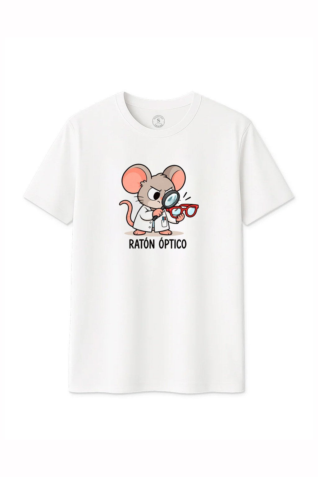 Camiseta Ratón Óptico – Humor Gráfico