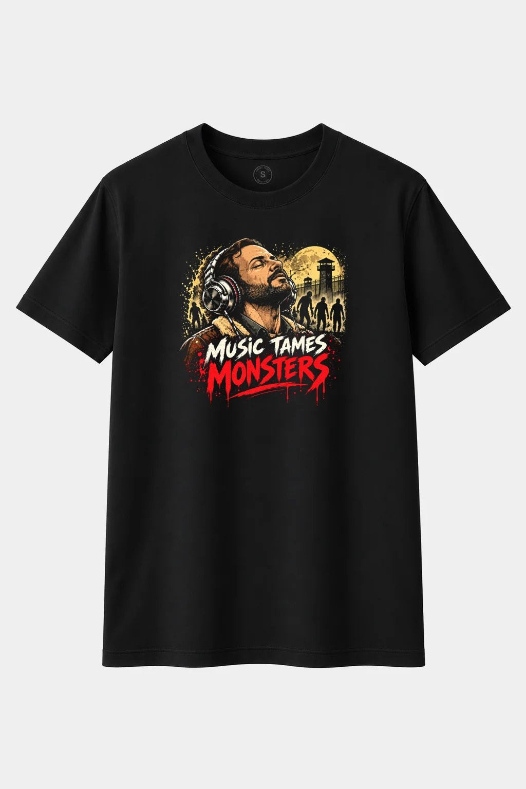 Camiseta Music Tames Monsters – La Música Amansa a las Bestias
