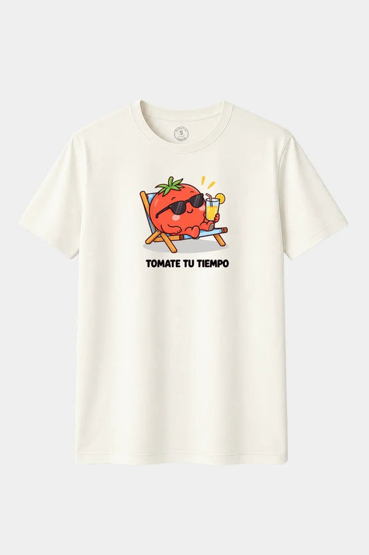 Camiseta Tómate Tu Tiempo – Diseño Divertido para Vivir sin Prisas