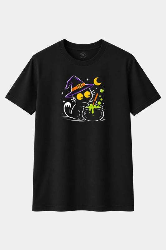 Camiseta Gato Brujo – Poción Gatuna
