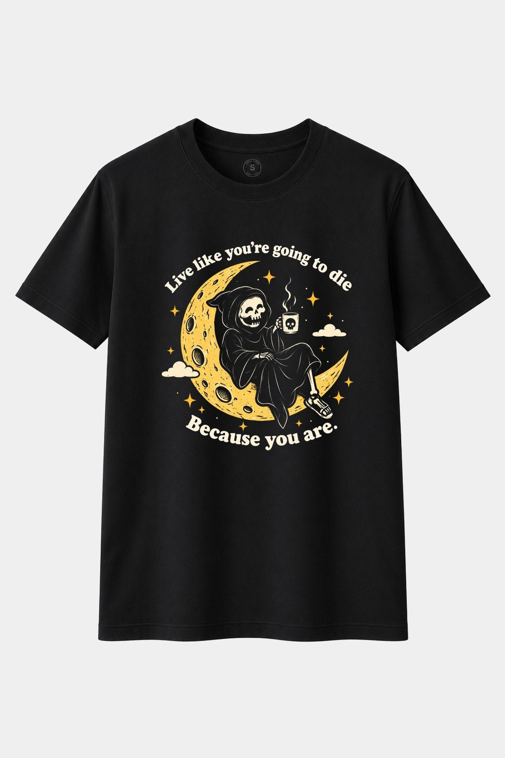 Camiseta Death on the Moon – Halloween Social Club