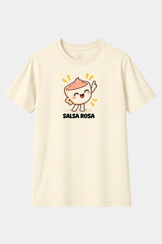 Camiseta Salsa Rosa – Diseño Divertido con Juego de Palabras