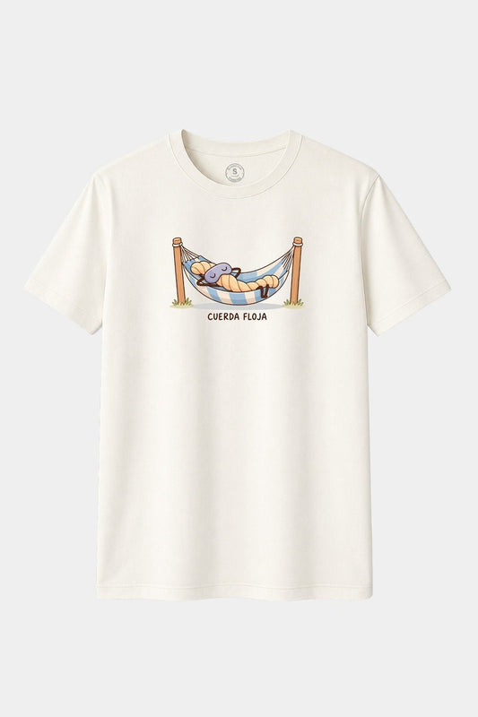 Camiseta Cuerda Floja – Experto en No Hacer Nada