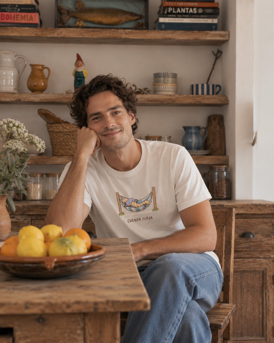 Camiseta Cuerda Floja – Experto en No Hacer Nada