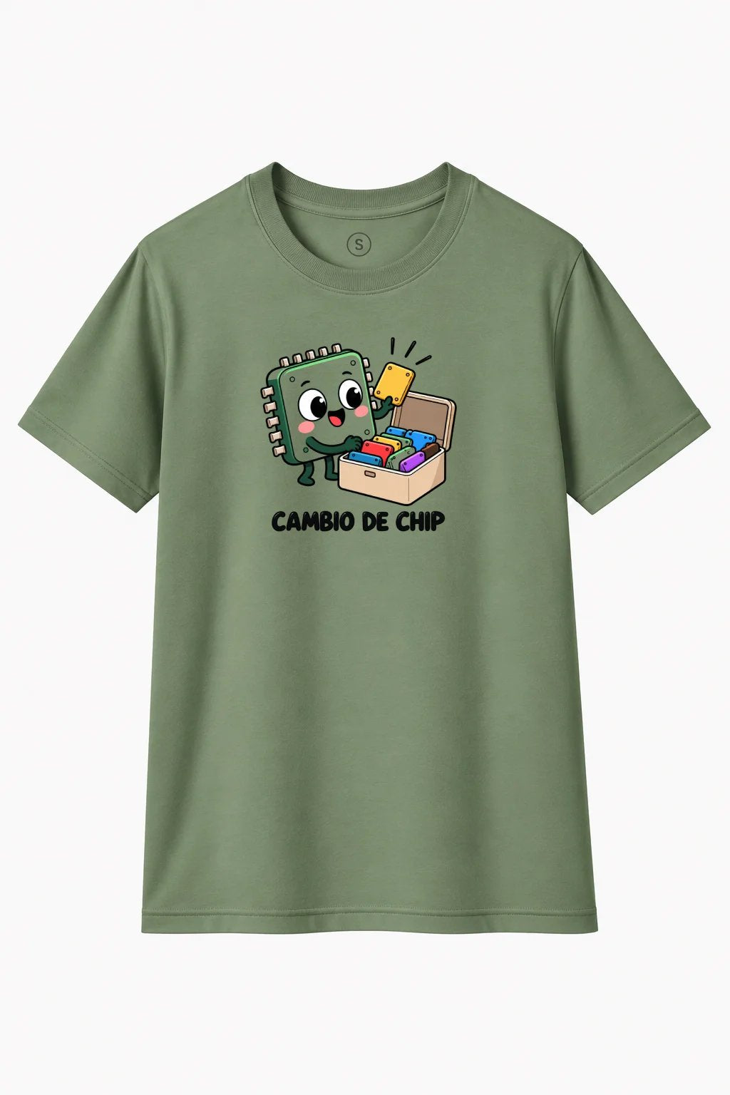 Camiseta Cambio de Chip – Reinicia el Modo Mental