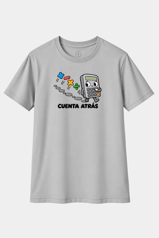 Camiseta Cuenta Atrás – Matemáticas en Movimiento