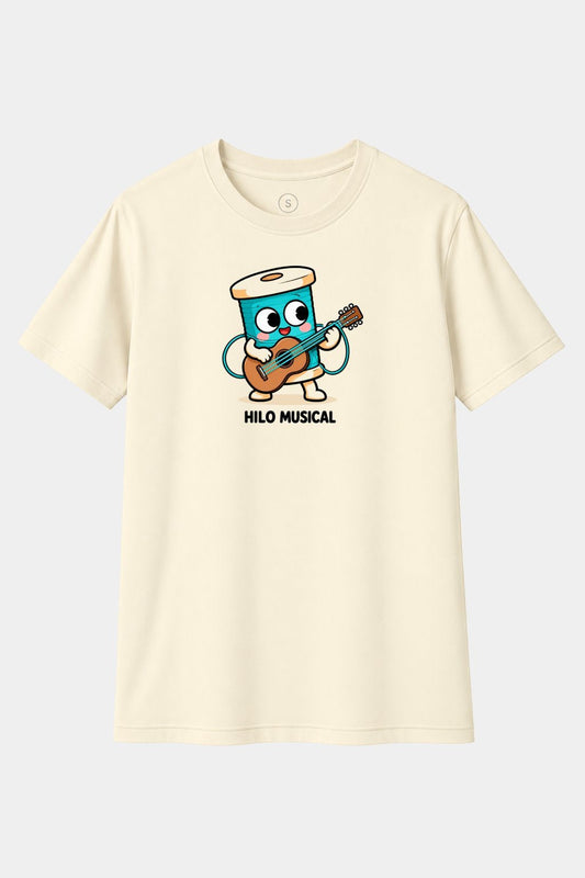 Camiseta Hilo Musical – Costura con Ritmo