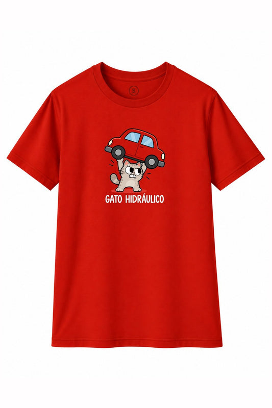 Camiseta Gato Hidráulico