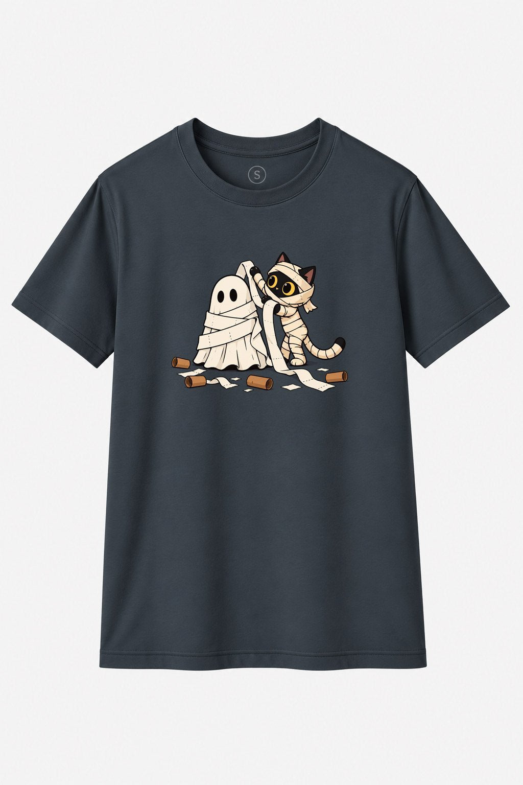Camiseta Mummy Cat – Halloween Social Club