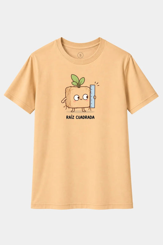 Camiseta Raíz Cuadrada – Humor Matemático