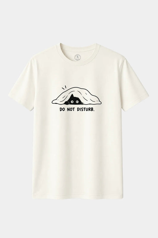 Camiseta Do Not Disturb – Gato No Molestar