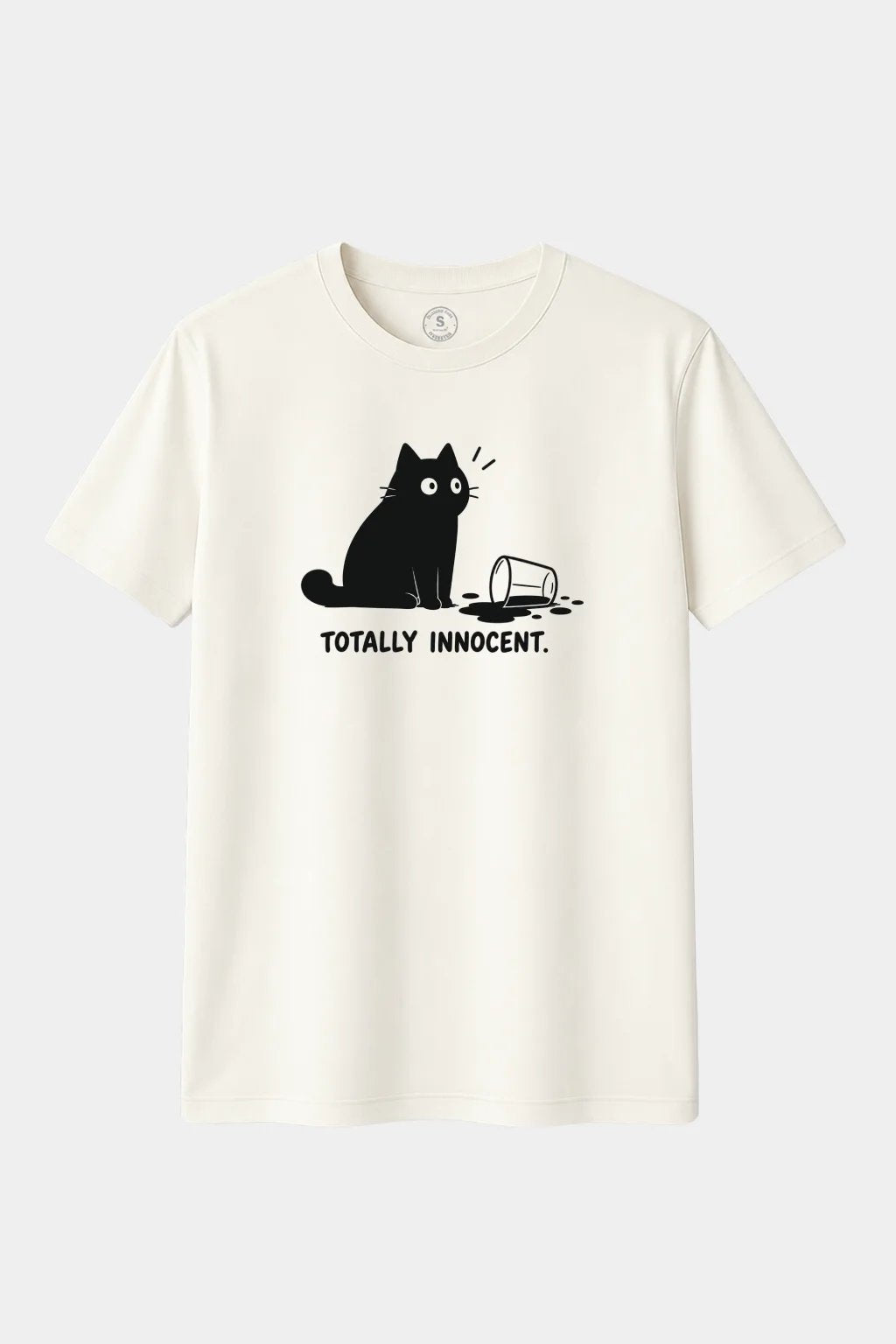 Camiseta Totally Innocent – Gato Inocente