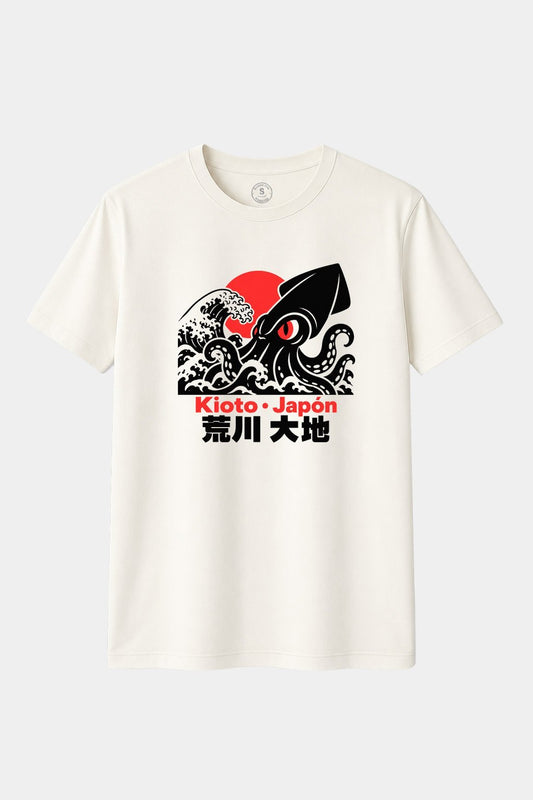 Camiseta Kaiju Club – Kraken de Kioto