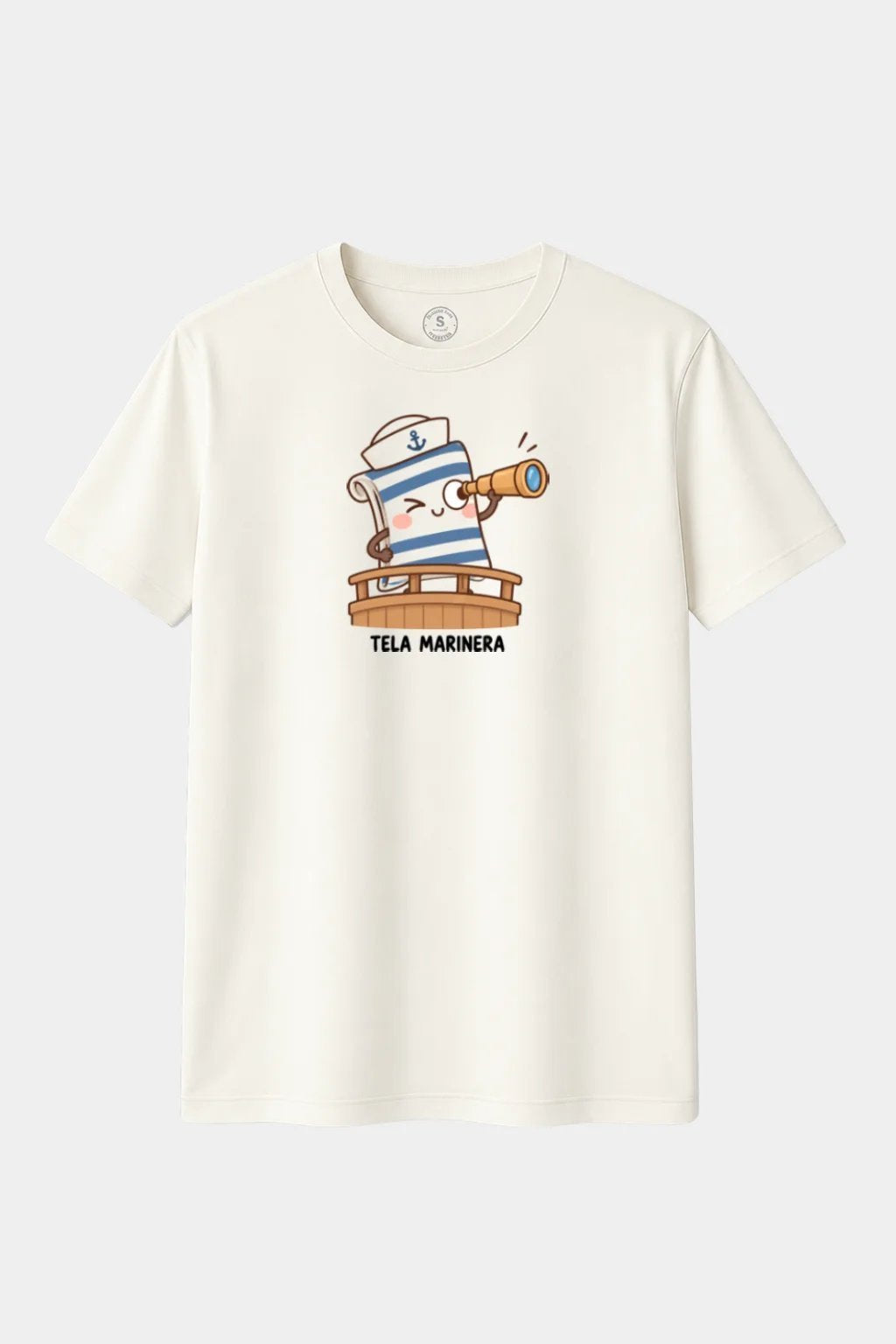 Camiseta Tela Marinera – Humor Marinero con Juego de Palabras