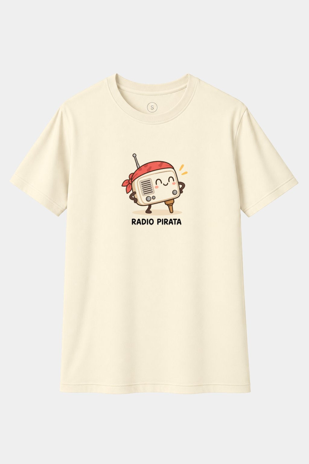 Camiseta Radio Pirata – Radio con Sombrero Pirata