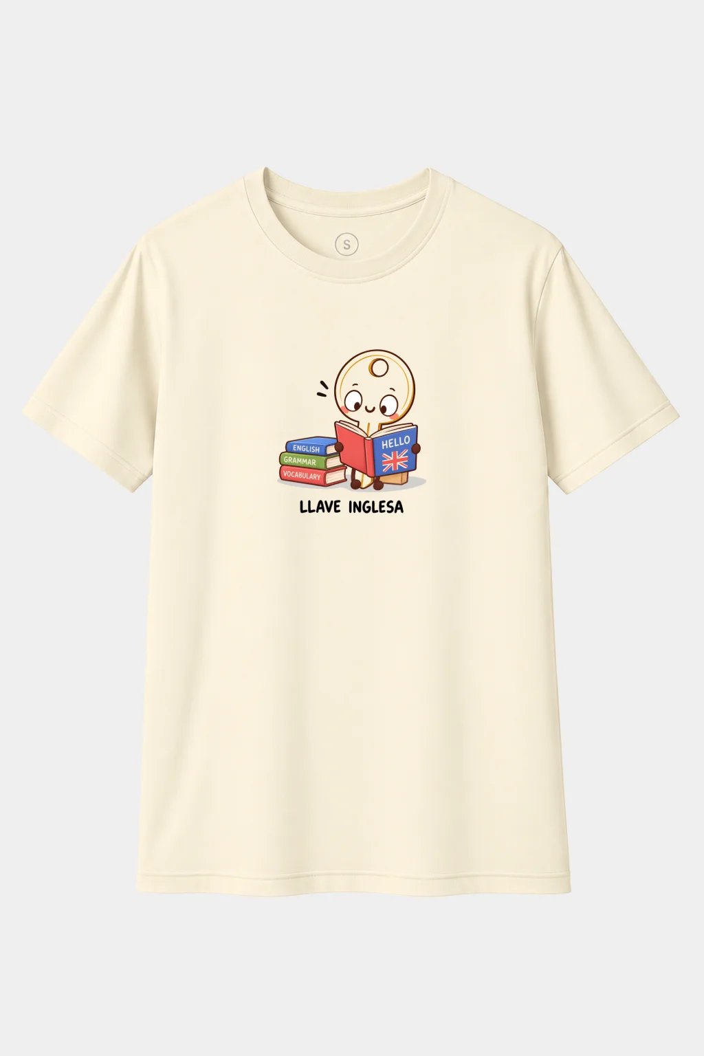Camiseta Llave Inglesa – Diseño Divertido con Humor y Libros