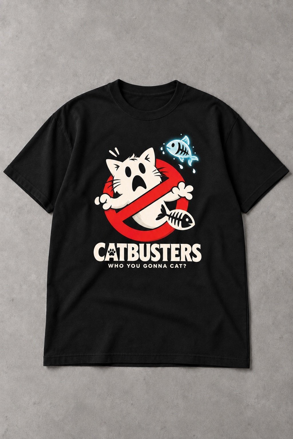 Camiseta Catbusters – Who You Gonna Cat?