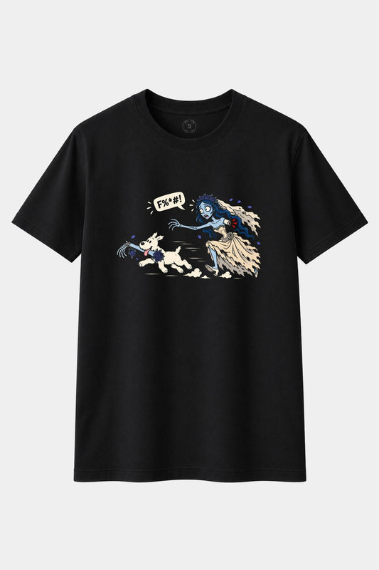 Camiseta Corpse Bride – Hasta que el Perro nos Separe