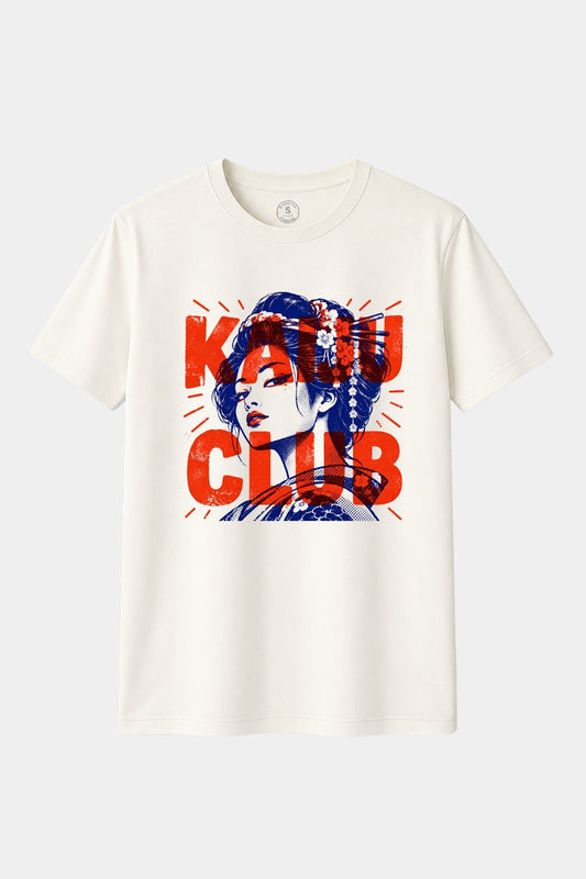 Camiseta Kaiju Club – Oiran Spirit | Belleza y Arte Japonés