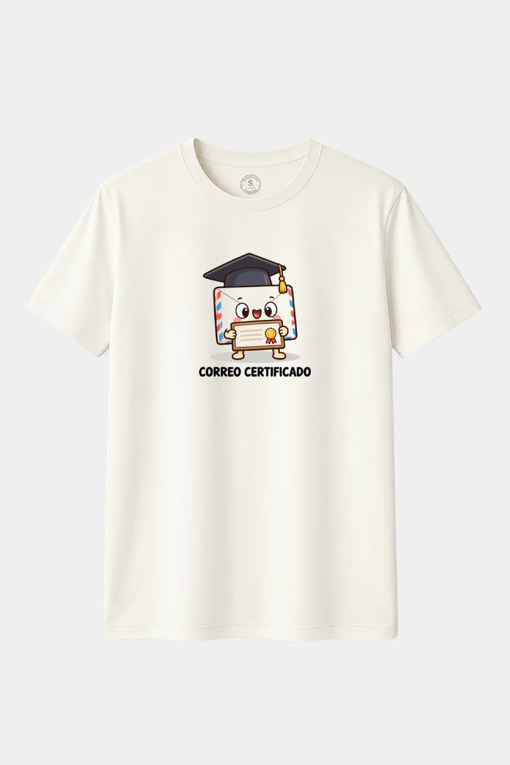 Camiseta Correo Certificado – Diseño Divertido de Carta