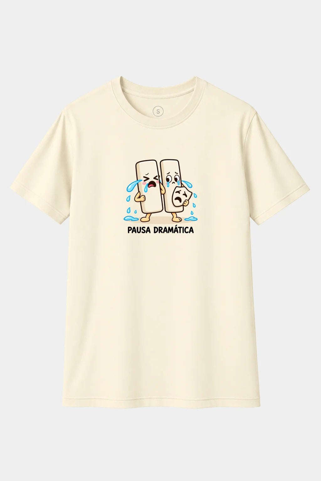 Camiseta Pausa Dramática – Diseño Divertido con Humor