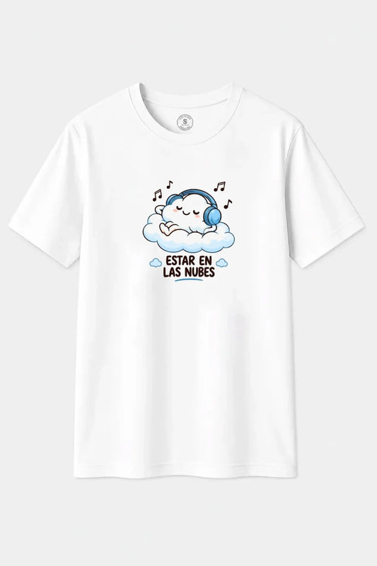 Camiseta Estar en las Nubes – Diseño Divertido y Kawaii