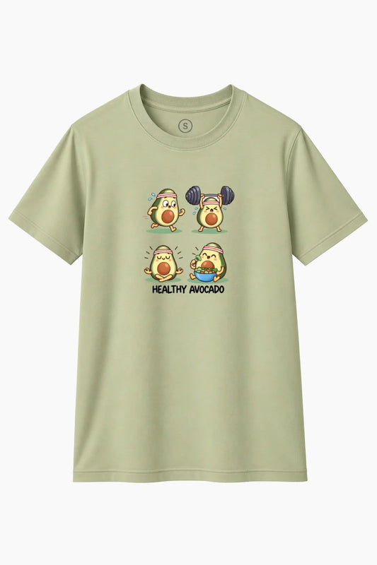 Camiseta Healthy Avocado – Aguacate Fitness