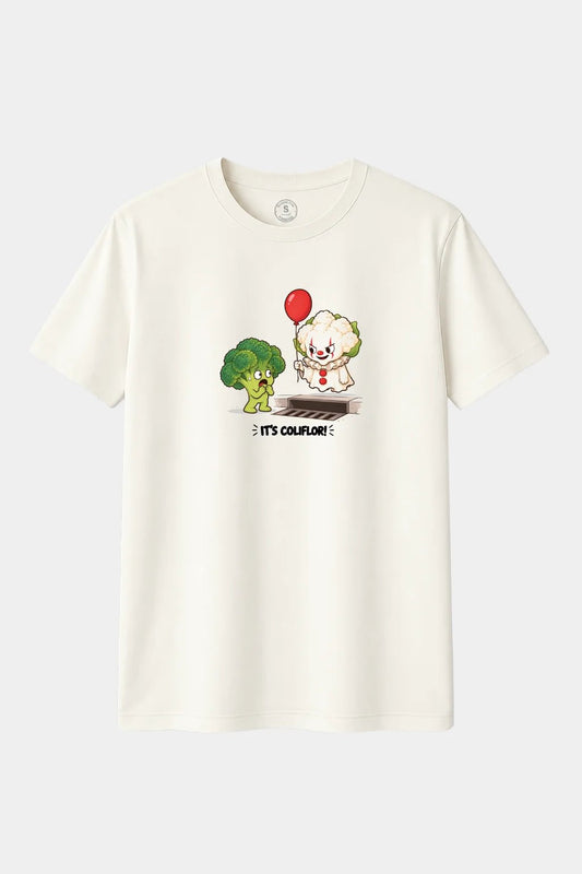 Camiseta It’s Coliflor – Parodia Divertida de Terror