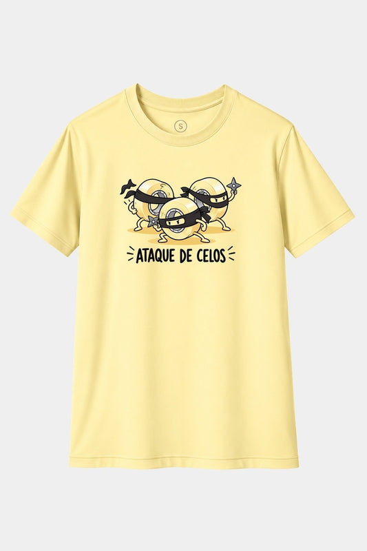 Camiseta Ataque de Celos – Cinta Adhesiva Ninja