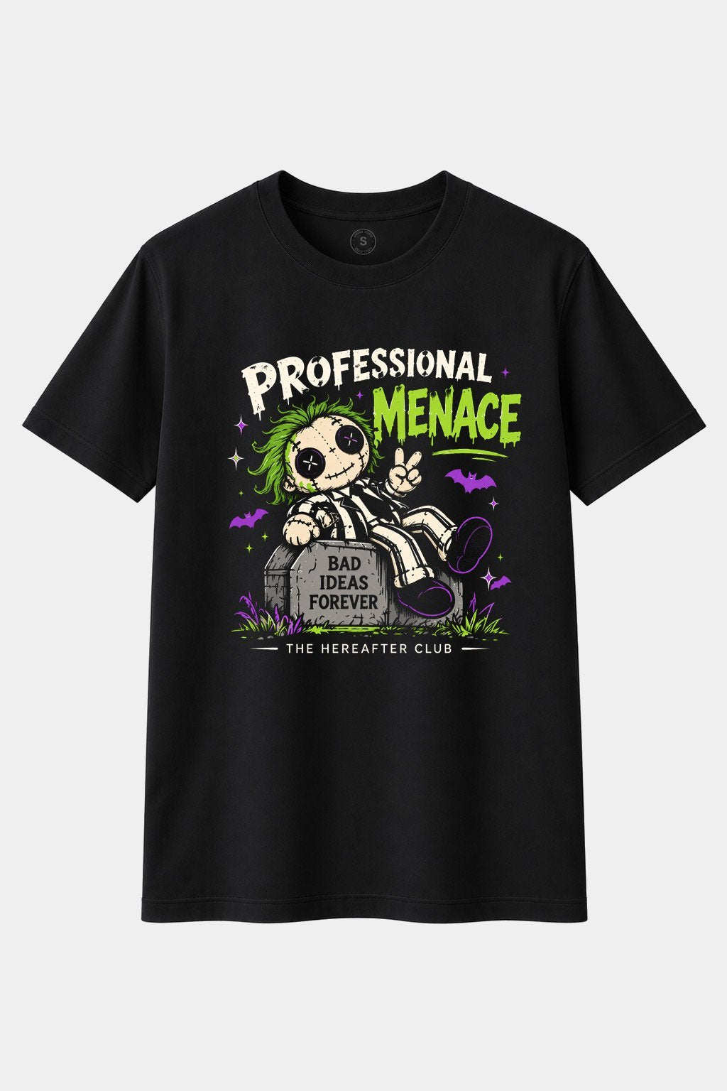 Camiseta Professional Menace – Bad Ideas Forever