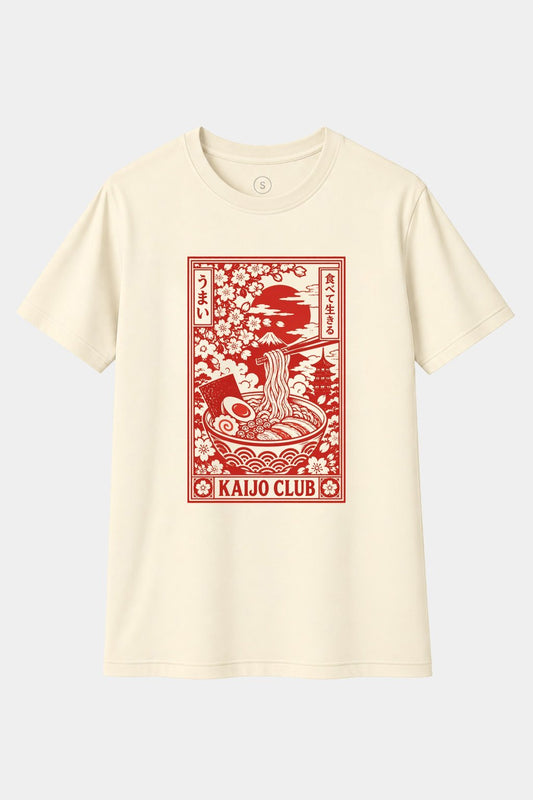Camiseta Ramen Japan – El Auténtico Sabor de Japón | Kaiju Club