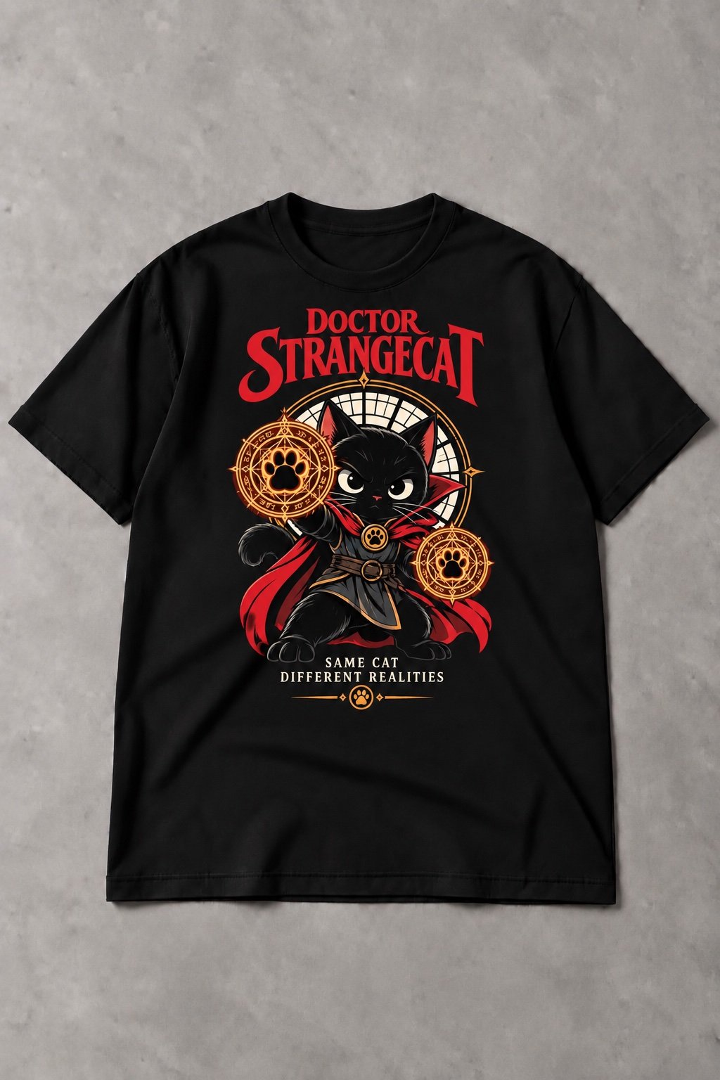 Camiseta de Gato Doctor Strangecat – Different Realities