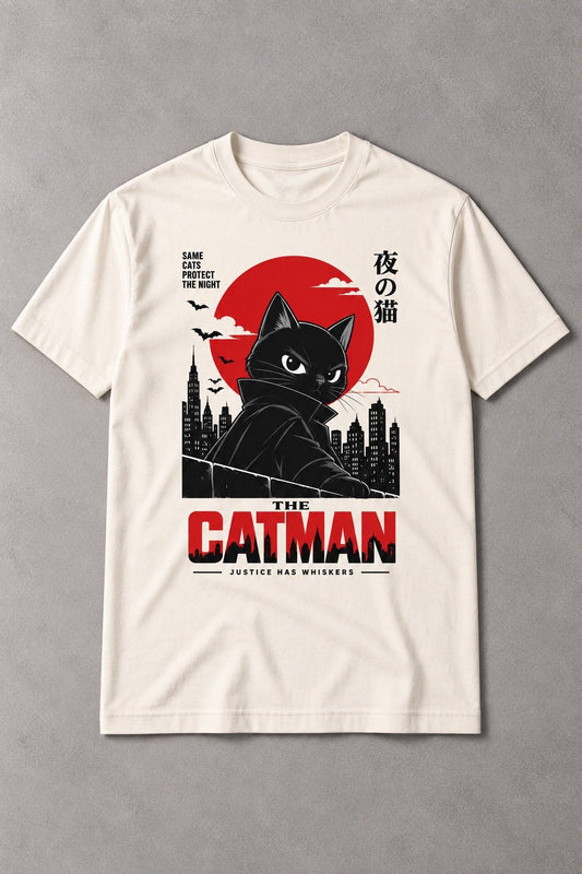 Camiseta de Gato The Catman – Justice Has Whiskers