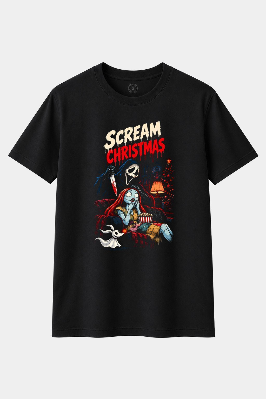 Camiseta Scream Christmas – Pesadilla antes de Navidad