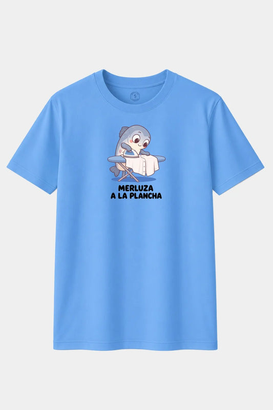 Camiseta Merluza a la Plancha – Humor, Juegos de Palabras y Diseño Divertido