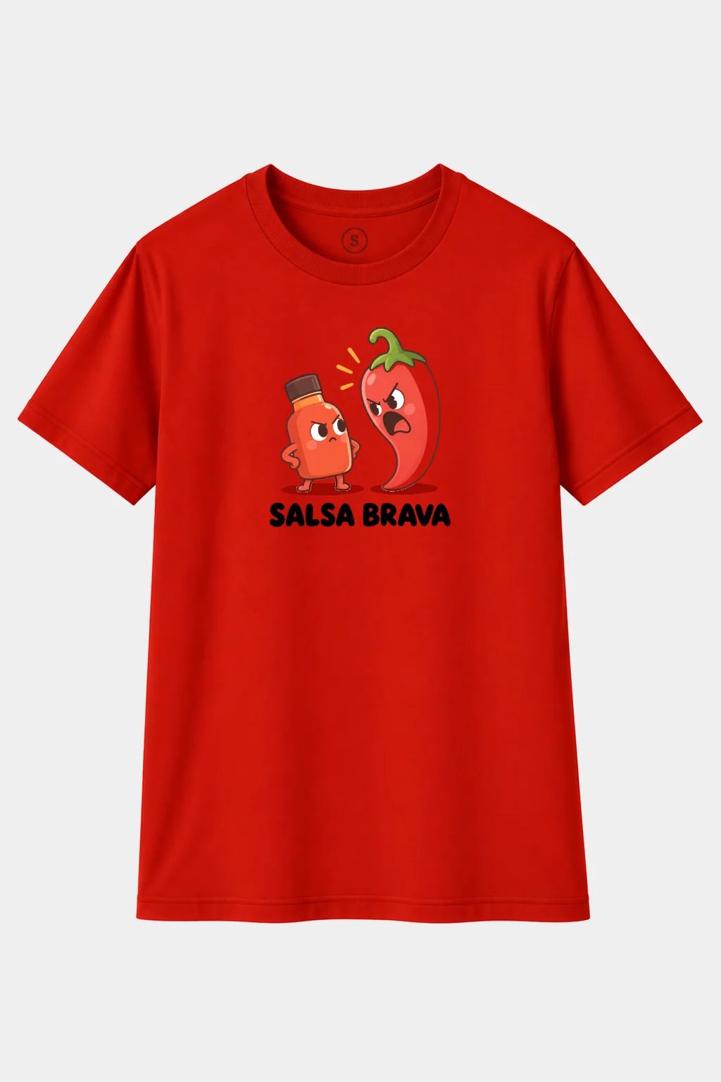 Camiseta Salsa Brava – Humor, Juego de Palabras y Diseño Divertido