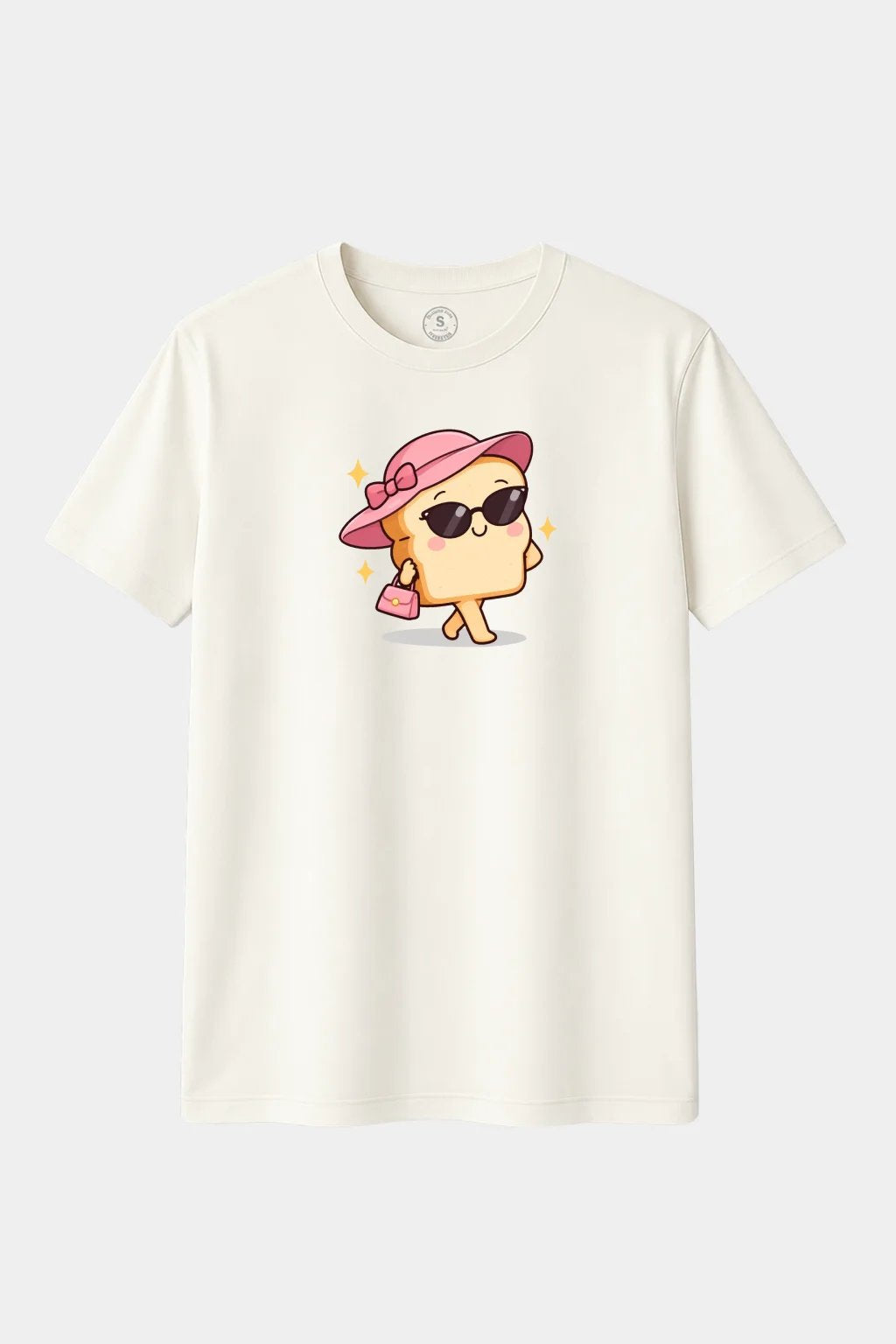 Camiseta Pan con Estilo – Humor, Diseño Divertido y Personaje Kawaii