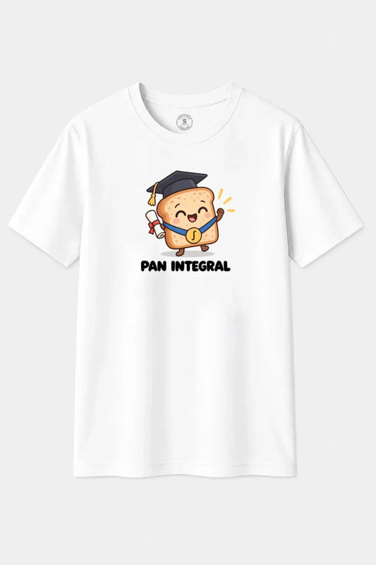 Camiseta Pan Integral – Humor, Juego de Palabras y Diseño Divertido