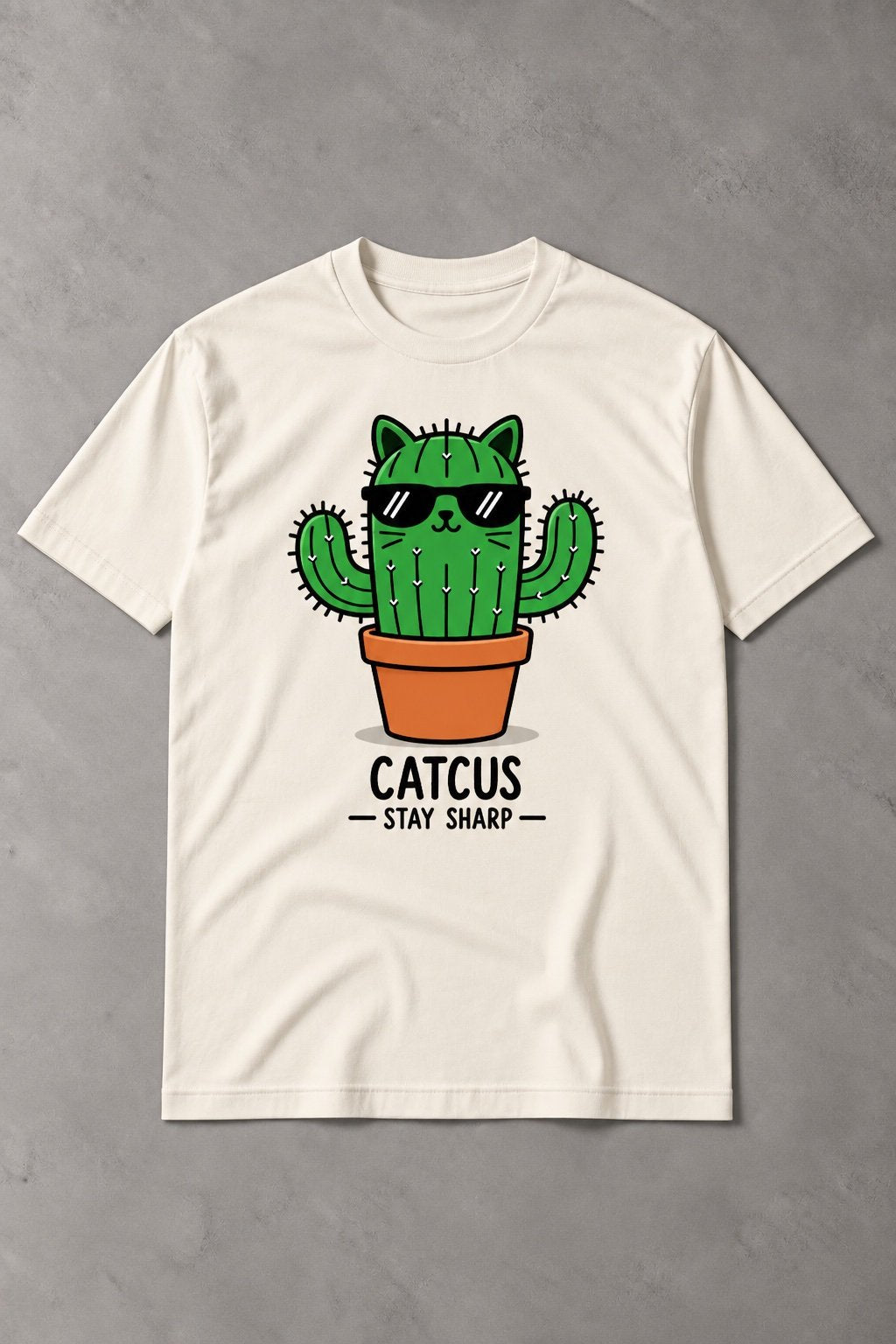 Camiseta de Gatos CATCUS – Stay Sharp