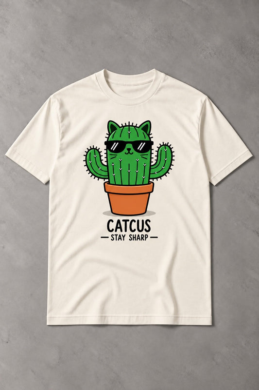 Camiseta de Gatos CATCUS – Stay Sharp