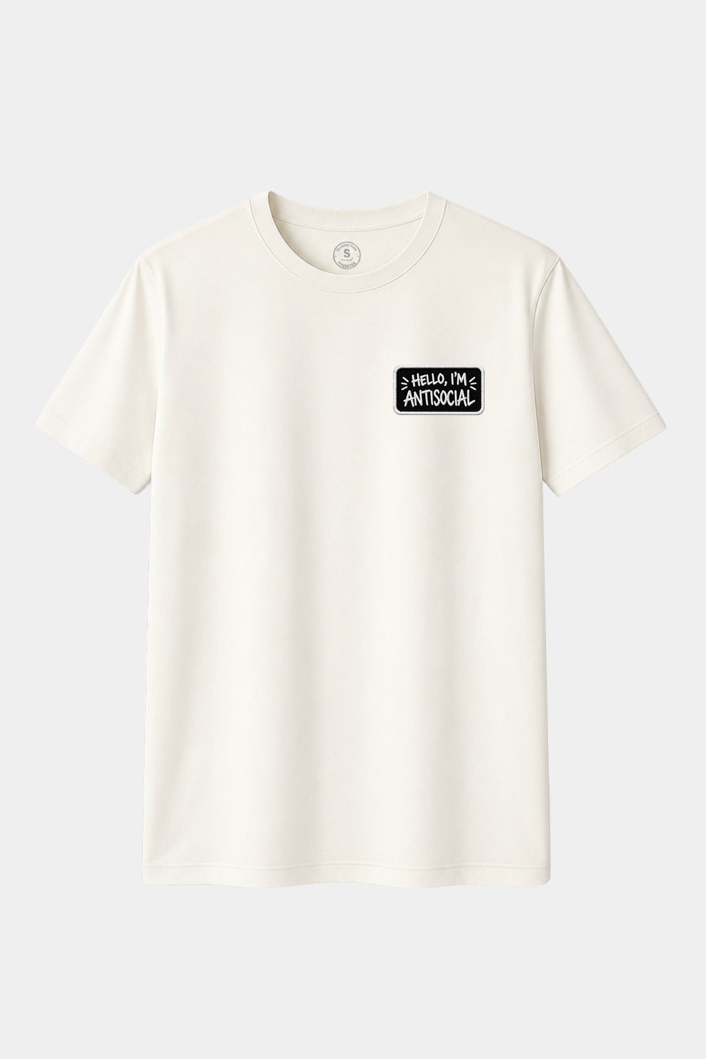 Camiseta Hello I'm Antisocial – Sociable, pero lo justo