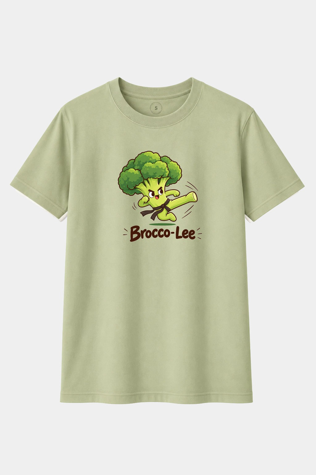 Camiseta Brocco-Lee – Brócoli Karateka con Humor Friki