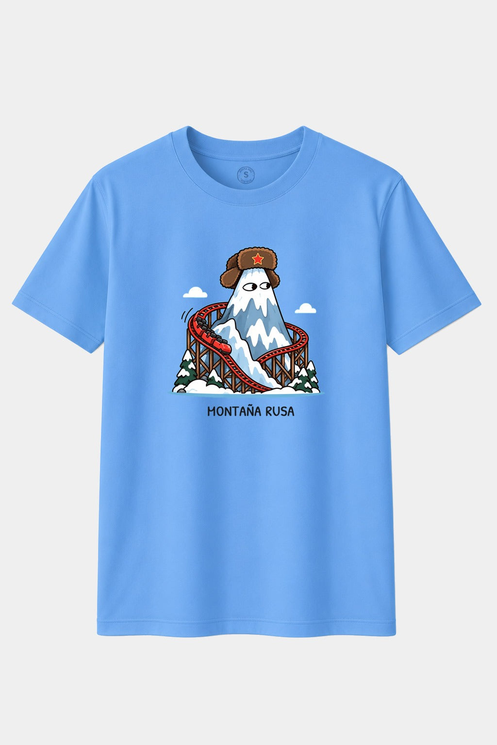 Camiseta Montaña Rusa – Diseño Divertido con Humor