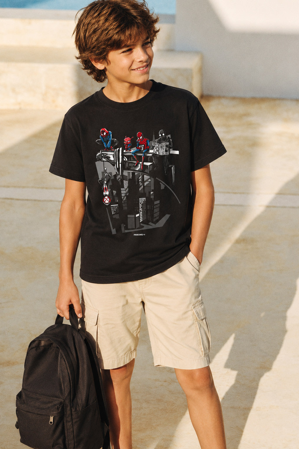Camiseta Spidey Break Time