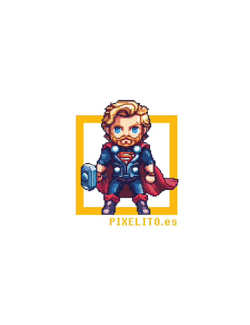 Thunder Lord Pixelman - 014px