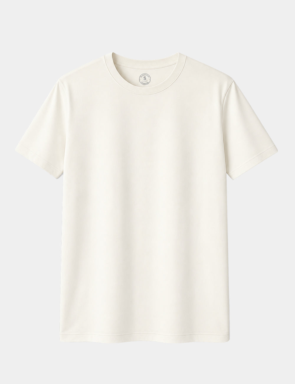 Personaliza tu camiseta manga corta Hombre (Blanco Roto)