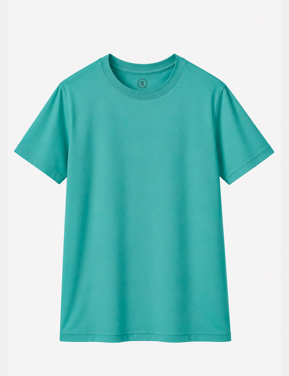 Personaliza tu camiseta manga corta Hombre (Azul Dusty)