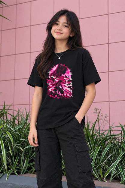 Camiseta Guerrera Fucsia Niño