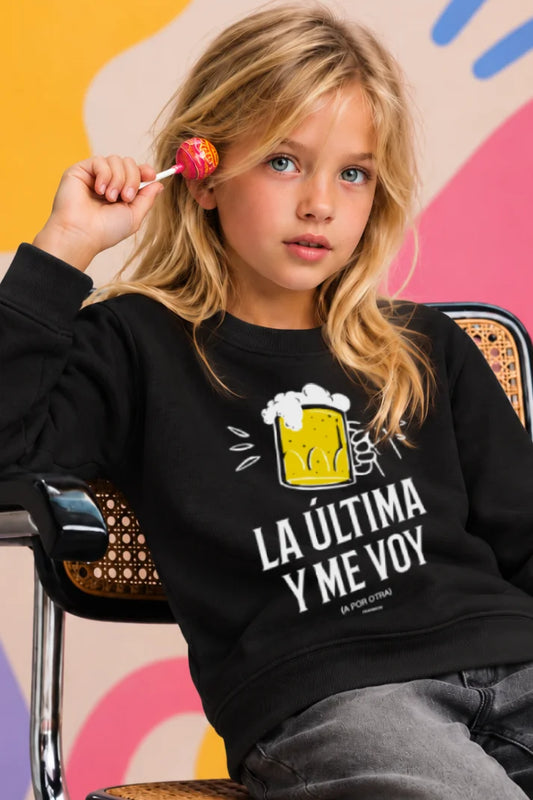Sudadera La última y me voy