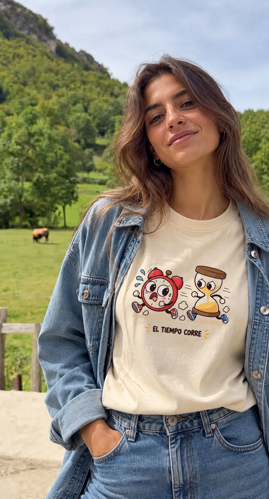 Camiseta El tiempo corre